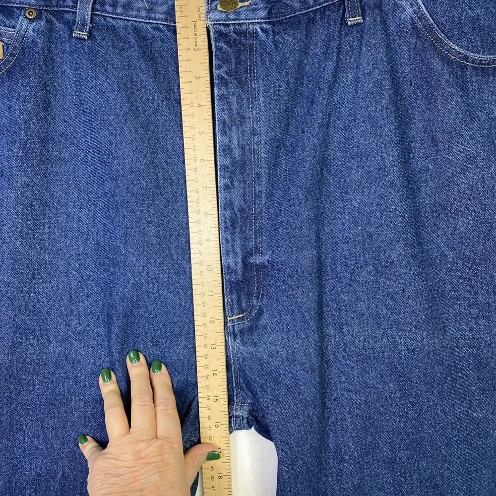 NWT Texas Jeans‎ Men 50X  — Sz 46x27 Original fit Straight leg Blue denim USA